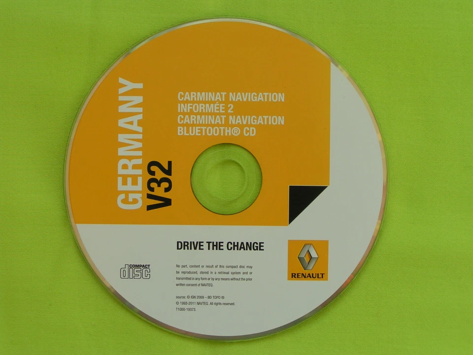 CD NAVIGATION RENAULT CARMINAT INFORMEE 2 DEUTSCHLAND V32 2012 ESPACE MEGANE TOP - Bild 1 von 1