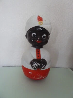 Ancien Jouet Marechal Culbuto Vintage Hauteur 20 Cm Made In France - Photo 1/4