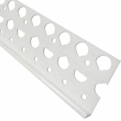DIRECT BUILDING PRODUCTS 6mm White PVC Render Beads 2.5 Mtrs (30 Pk) 15 of Each Corners & Stops
