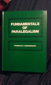 Fundamentals Of Paralegalism By Thomas E. Eimermann - Bild 1 von 5