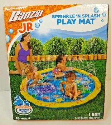 Sprinkle N Splash JR Play Mat Banzai  Ages 18 Months +  New - Image 1 of 4