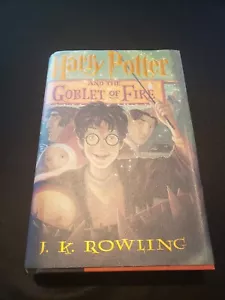 First American Edition Harry Potter The Goblet of Fire Scholastic - Foto 1 di 17