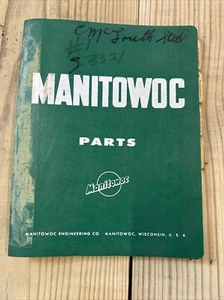Manitowoc 3900 Parts Manual Serial # 3321 Genuine OEM Pre-owned Free Ship Crane - Picture 1 of 5