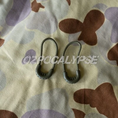 Tactical Wide Zipper Pulls ( Khaki 2 Pack ) Jacket Zip Tactile Molle Pouch Pack - image 1 of 4
