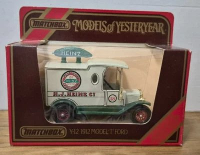 Y 12 1912 Ford Model T HEINZ Models of Yesteryear Matchbox in J Box - Bild 1 von 2