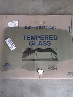 2013-2016 DODGE DART 4 DOOR SEDAN LEFT REAR DRIVER SIDE DOOR GLASS DD12075GTY - Image 1 of 2