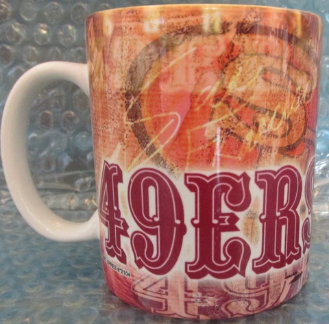 San Francisco 49ers Nice Ceramic Cup/ Mug- NFL- Officially Licensed Product Cover