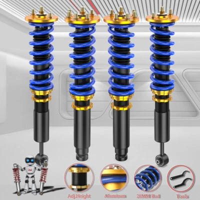 Front & Rear Coilover Struts Shocks For 1998-02 Honda Accord 1999-2003 Acura TL - Image 1 of 4