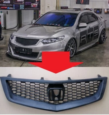 for acura tsx mugen style mesh grill sport honda accord 8 2008-2010 Type S Foto 1 de 4