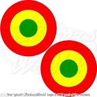Mali Malian Airforce Aircraft Roundels Africa Vinyl Decals Stickers, 3"(75Mm) X2