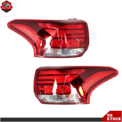 Luz trasera exterior roja derecha+izquierda para Mitsubishi Outlander 2016 2017 2018-20 Foto 1 de 4