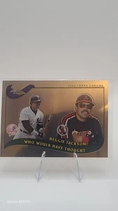 Topps Chrome Traded & Rookies 2002 - Reggie Jackson #T267 - Imagen 1 de 2