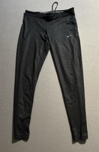 Nike Women's Dri Fit Drawstring Leggings Gym Workout SIZE L - Picture 1 of 10