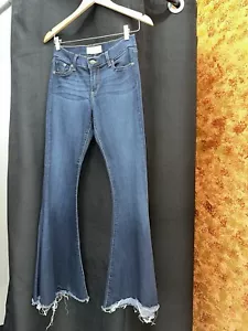 free people wide leg jeans 27 - Picture 1 of 8