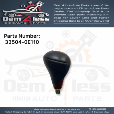 Оригинальный переключатель передач коробки передач Lexus IS350 2009, 2010–2013 33504-0E110 - Изображение 1 из 4