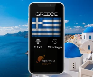 Grecja | 5GB na 30 dni | Mobile Data eSIM | Szybka dostawa - Zdjęcie 1 z 1