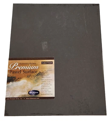 Jack Richeson Black Gator Foam Board 8" x 10" Premium Pastel Surface - Brand New - Image 1 of 4