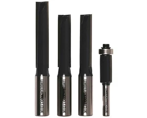 4Pc TCT Kitchen Router Worktop Bit Set Tools Kit Cutter Laminate Worktop - Picture 1 of 7