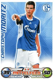 284 Christoph Moritz - FC Schalke 04 - TOPPS Match Attax 2009/2010 - Foto 1 di 2