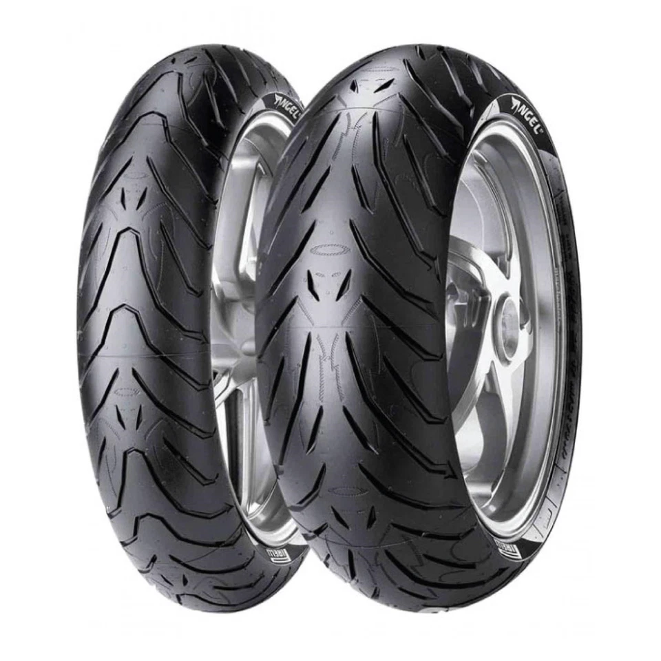 FITS BMW R 1200 RT; R 900 RT 2005 PIRELLI ANGEL ST FRONT & REAR TYRE SET — 第 1/4 张图片