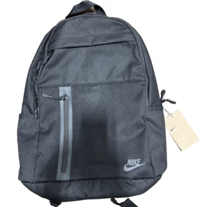 Nike Elemental Black Classic Backpack School Gym Laptop Travel Bag - Picture 1 of 2