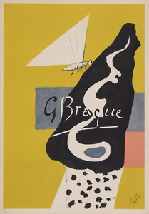 Georges Braque - Poster für Braque Graveur - 1963 Vintage Poster - Bild 1 von 5