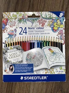 Staedtler Noris Colour Colored Pencils Artist Drawing Pencils Set of 24 Assorted - Picture 1 of 5