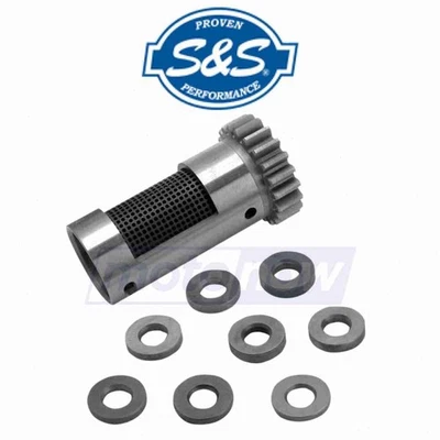 S&S Cycle Steel Breather Gear Kit for 1948-1950 Harley Davidson F - Engine pu - Imagem 1 de 4