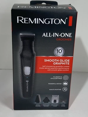REMINGTON Trimmer Graphite All-in-One Grooming Kit Men's Head & Body Kit PG3000 - Image 1 of 4