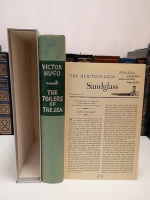 Victor Hugo Toilers of the Sea Heritage Press 1961 Marangoni Wood Engravings Foto 1 de 4
