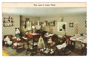Madison Indiana Historic Lanier Mansion Playroom Vintage Postcard - Picture 1 of 2