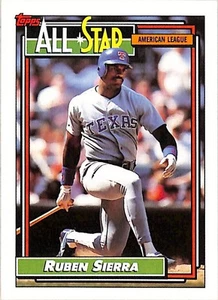 1992 Topps #403 Ruben Sierra - Picture 1 of 2
