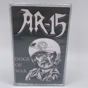 AR15 Dogs Of War Cassette Tape New Sealed New Orleans Metal only 250 made rare - Foto 1 di 12