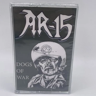 AR15 Dogs Of War Cassette Tape New Sealed New Orleans Metal only 250 made rare - Image 1 of 4