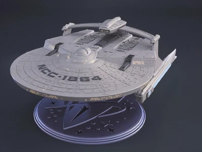 Star Trek Uss Reliant Ncc 1864 1/350 scale Ship Model Kit Large 26" Custom 3d  - Image 1 of 4