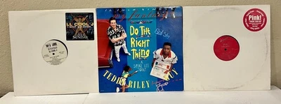 Lot of 3 Pink_LL Cool J  Shut ‘Em Down Any Given Sunday Do the Right…12” singles - Image 1 of 4