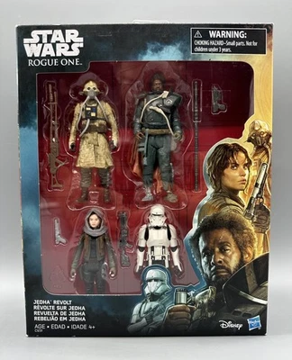 Star Wars Rogue One, Sergean Jyn Erso (Jedha), Edrio Two Tubes, Saw Gerrera - Image 1 of 4