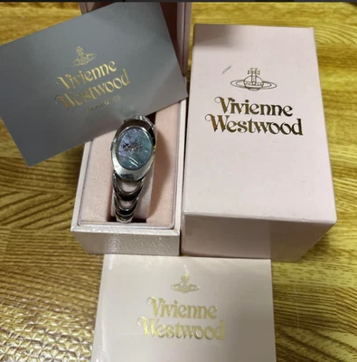 Vivienne Westwood Shell  Vintage womens Watch silver   stainless strap - Image 1 of 4