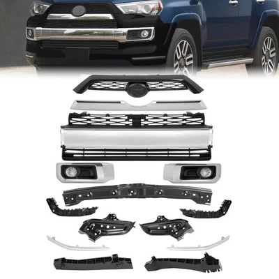 Front Bumper Grille Assembly Body Kits For 2014-2020 Toyota 4Runner Limited - Image 1 of 4