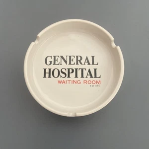 Vintage General Hospital ABC Soap Opera Waiting Room Ashtray - TV Collectible - Picture 1 of 8