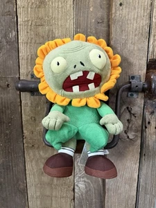RARO Peluche Girasole Zombie 2014 Piante Vs Zombies Arti Elettroniche 12" - Foto 1 di 8