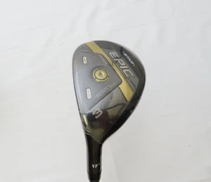 New LH Callaway Epic Max Star 17* 3 Hybrid Attas 50R Regular Flex Graphite + HC - Picture 1 of 5