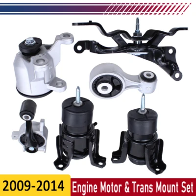 Motor, Transmission & Torque Strut Mount 6PCS 2009-2014 For Nissan Murano/Quest - Image 1 of 4