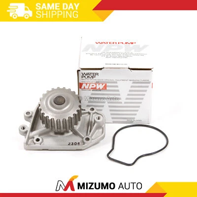 NPW Water Pump Fit 92-01 Acura Integra GSR Type-R 1.8L DOHC 16V B18C1 B18C5 - Image 1 of 4