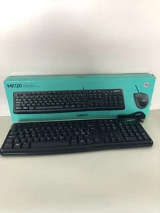 Logitech MK120 Kabelgebundenes Tastatur, USB-Anschluss,Unvollständig - Bild 1 von 3