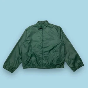 Vintage Polo Ralph Lauren Full Zip Windbreaker Jacket Men Boxy Large Green Nylon - Bild 1 von 8