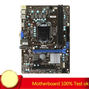 Placa madre probada para MSI B75MA-E31 LGA1155 DDR3 placa base probada OK - Imagen 1 de 4