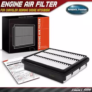 Engine Air Filter for Chrysler Sebring Dodge Avenger Mitsubishi Expo Mazda Eagle - Picture 1 of 8