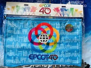 Walt Disney World Parks 2022 Epcot 40th Anniversary Pin Tapestry W Completer Pin - Picture 1 of 1