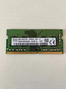 SK Hynix 8GB RAM MODULE PC4-25600 PC4 3200AA DDR4 3200MHz 260pin - Photo 1/1